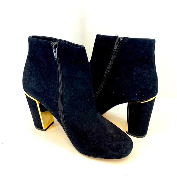 DUNES London Women’s Head Over Heels Perly Block Heel Ankle Boots Size 10 - Picture 15 of 16